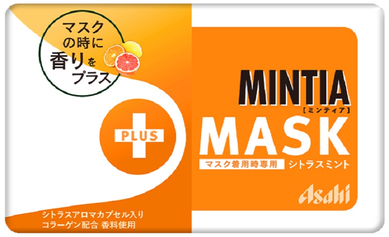 アサヒグループ食品　ミンティア＋MASK